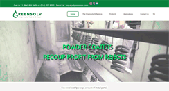 Desktop Screenshot of greensolv.com