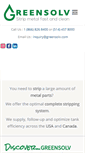 Mobile Screenshot of greensolv.com